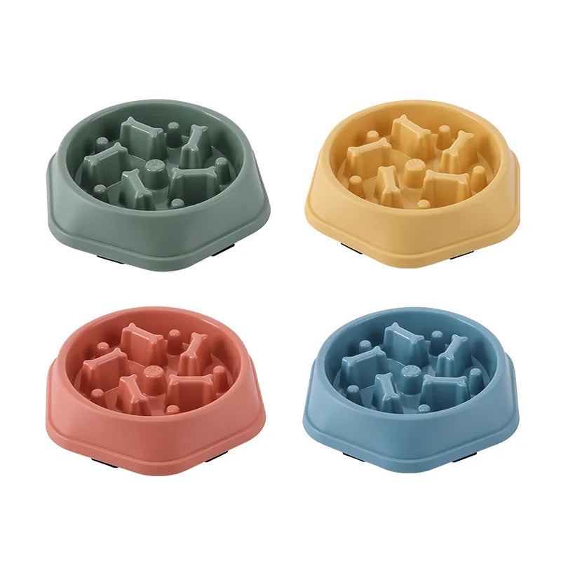 Gamelle anti-glouton pour chien