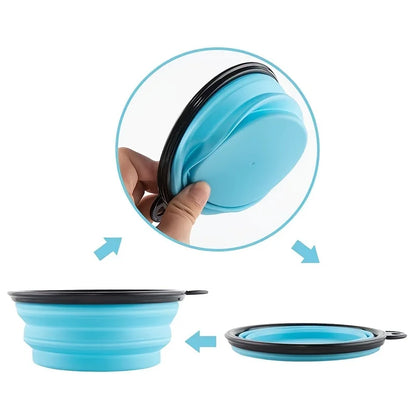 Gamelle portable pour compagnon canin