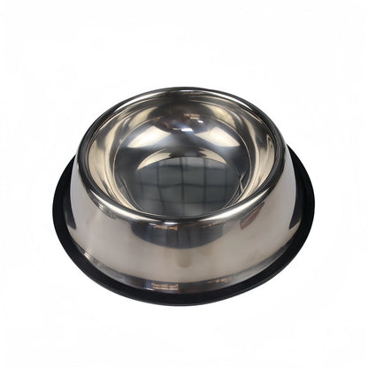 Gamelle en acier inoxydable pour chien